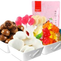 万圣节糖果 良品铺子糖果福袋405gx1袋 混合糖果喜糖软糖棒棒糖