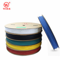 沃尔WOER 绝缘热缩管 d8×t0.25 L=80 100米/盘 白色