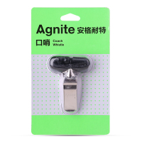 得力(deli) F1307 安格耐特海豚户外口哨 运动篮球足球比赛专用裁判口哨 大号(304不锈钢材质) （一个装）