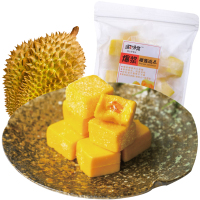 万圣节糖果 滋味奇爆浆榴莲软糕200g水果软酱心榴莲糕点心办公室零食