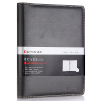 齐心 25K/80张活页商务记事本/文具笔记本子/日记本/会议记录本 黑色 C5825 单本装