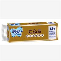 洁柔(C&S) CW089-01 洁柔卫生纸150g(金尊无芯)(12卷装)