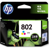 惠普(hp) CH564ZZ 802彩色墨盒高容 适用 HP Deskjet 1050/2050/1010/1000