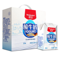 德亚(Weidendorf)原味酸牛奶 常温酸奶 200ml*10盒