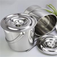 会军(Huijun) TYT-35无磁加厚不锈钢手提桶35CM SQ