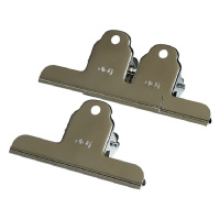 【精选】得力(deli)9532-2﹟山形铁票夹102mm袋装(3只/包)（1包价格）【XC】