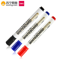 得力(deli) 白板笔 6817 优逸白板笔 黑/红/蓝 单支装