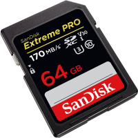 闪迪64G内存卡170mb/s