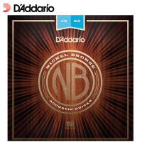 达达里奥(D'Addario)NB1253碳素钢弦镍青铜民谣吉他弦原声木吉他琴弦美国原装进口套弦 细款