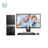 戴尔(DELL)成就Vostro3000系列 全新九代 商用 家用 台式机电脑 23.8英寸屏 定制(Intel i5-9400 8GB 1TB 集显 无光驱)商用办公 家庭娱乐