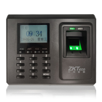中控智慧(ZKTeco)F2 指纹密码考勤门禁一体机
