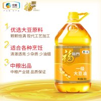 福临门 食用油一级大豆油 5L