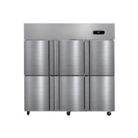 商用厨房不锈钢立式六门冷柜^（单位：台）
