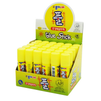 晨光 LH南韩8g高粘度固体胶 便携顺滑强黏性手工固体胶棒 8g 30支装 8g*30支 1盒装