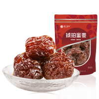 楼兰蜜语琥珀蜜枣220g 阿胶枣无核蜜枣红枣果干蜜饯 休闲零食