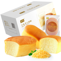 诺梵 烘培甜品半熟牛乳芝士早餐软蛋糕点心1000g