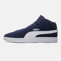 PUMA彪马男鞋女鞋2019新款运动鞋休闲中帮板鞋366923 36692304粗呢蓝+彪马白