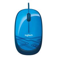 罗技M105有线鼠标USB 蓝色