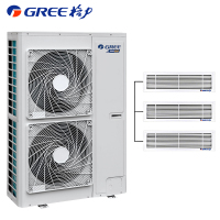 格力(GREE)新品 智睿系列GMV-H140WL/C1 家用中央空调 6匹 一拖三 变频变容室外机 配直流变频室内机