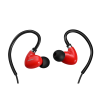 沃品入耳式运动款线控耳机-AU18
