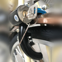 康宝 通用自行车锁 马蹄锁(把)JC