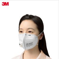 3M 防雾霾防粉尘防花粉防柳絮口罩 KN95 防pm2.5 耳戴式呼吸阀 雾霾口罩9501V