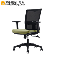 奇冠(QIGUAN) 职员椅 JY-35 人体工程靠背办公椅/电脑椅/职员椅/网布椅(L)