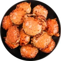 [3罐装]珍鲜汇香辣蟹360g/罐 小闸蟹开罐即食 办公零食 海鲜熟食