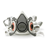 3M 6000系列呼吸防护半面具 小号-中号(6100/6200)(单位:个)