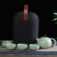 大润窑 一鼎天下 汝窑5件套 .灰色
