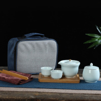 大润窑 生活如茶 青瓷7件套. 白色