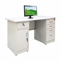 加厚铁皮办公桌