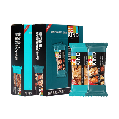 BE-KIND混合装黑巧+椰子20g*8条 进口网红休闲健康办公室健身代餐零食食品