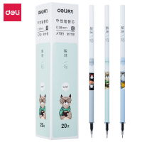 得力 中性笔芯(黑)A799 水笔芯 全针管签字笔替芯 通用笔芯(2880支起订,低于起订量不发货)