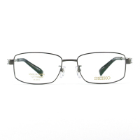SEIKO精工 眼镜框男款全框β-钛进口系列眼镜架近视配镜光学镜架S6501 55mm