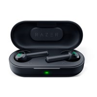 Razer雷蛇战锤狂鲨真无线蓝牙手机入耳式音乐游戏跑步运动耳机配合充电仓15小时续航 蓝牙5.0 低延迟防泼溅 智能触控