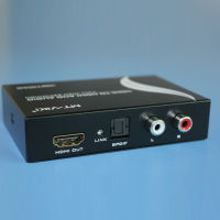 HDMI转HDMI+音频 音视频分离器 隔离器 解码器