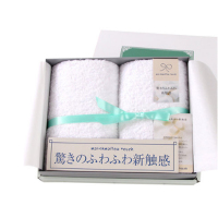 TSD内野(UCHINO)超柔棉花糖毛巾礼盒2条装