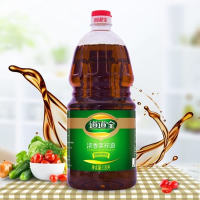 道道全非转基因浓香菜籽油1.8L物理压榨食用油滴滴浓香