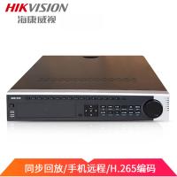 海康威视(HIKVISION)DS-8832N-K8 网络监控硬盘录像机8硬盘位H.265编码32路NVR不带POE供电