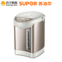 苏泊尔(SUPOR)电热水瓶 电热水壶烧水壶 5L容量 多段温控电水壶 双层防烫 304不锈钢开水壶 SW-50T60A