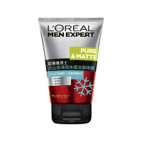 欧莱雅 (LOREAL) 男士火山岩 清痘冰感 100ml 洁面啫喱（计价单位：支）