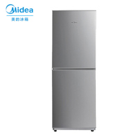 美的（Midea）BCD-176M(ZG) 直冷实用双开门家用电冰箱 节能小冰箱 星际银