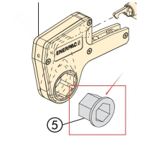 恩派克 Enerpac W8085R070M  恩派克 公制六角驱动盒用内六角插件 1个