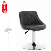 [藏书阁]吧台椅升降旋转前台靠背椅子酒吧椅家用 高脚凳吧台凳