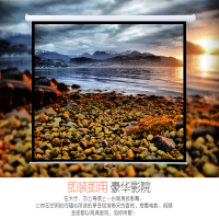 飞利浦(Philips) 120寸4:3电动幕布+电动吊架+投影线材+上门安装