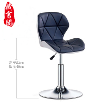 [藏书阁] 吧台椅 升降旋转前台靠背椅子酒吧椅 家用高脚凳 吧台凳