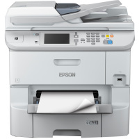 爱普生(Epson) WF-6593 彩色墨仓传真一体机 (打印、复印、扫描、传真)