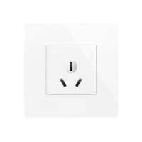 AGQ LH 墙插 开关插座面板墙壁墙上86型16A大功率热水器空调插座公牛插座