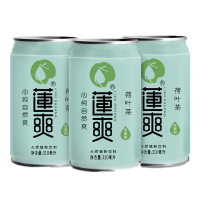莲爽(Lian Shuang)荷叶茶饮料 植物凉茶饮料310ML*12
